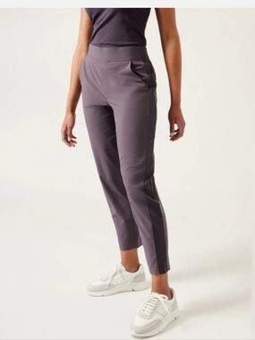 Athleta Womens Brooklyn Pants Size 6 Purple